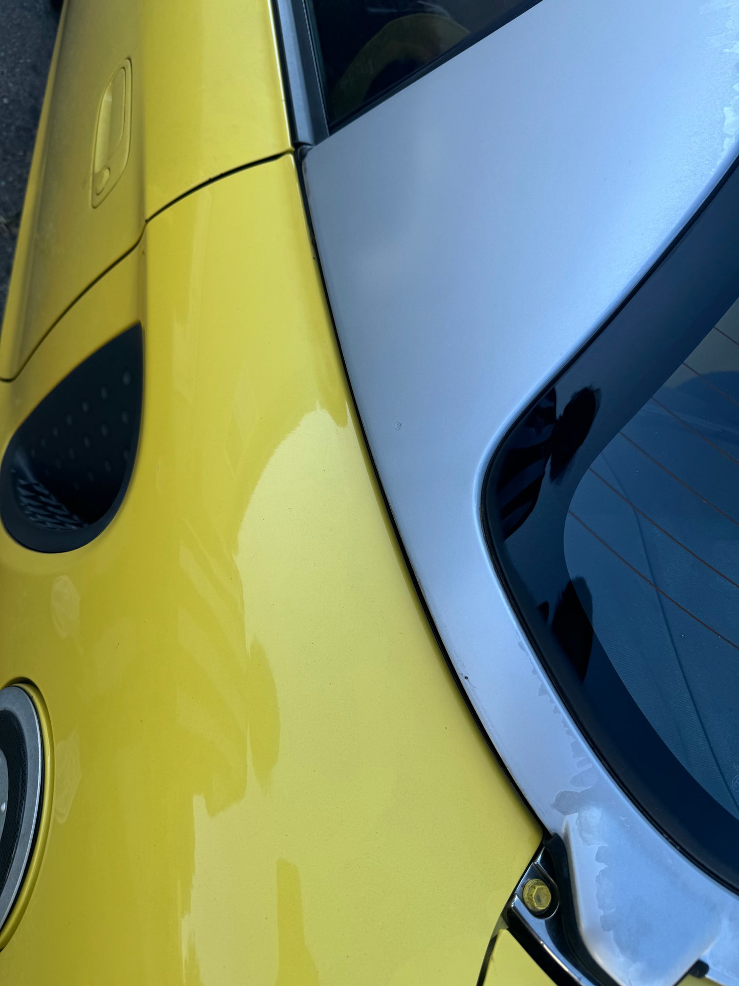 Silver Hardtop for MR2 Spyder MR-S ZZW30